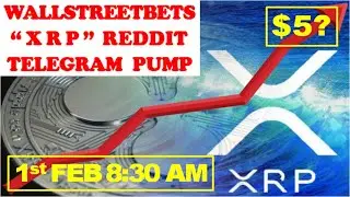 RIPPLE XRP: Wallstreetbets Reddit Telegram Group PUMP Price prediction 2021