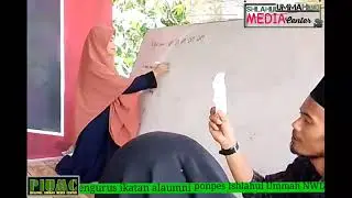 Momen pemilihan ketua umum ikatan alumni ponpes Ishlahul Ummah NWDI Paok Rempek