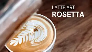 Latte Art Rosetta: A Step by Step Guide