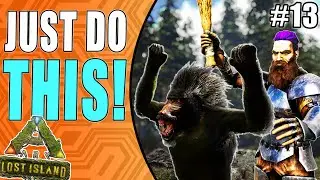 Taming Dinopithecus Is Easier Than You Think! Ark Lost Island
