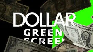 Money (US dollars) - Green Screen Animation (FREE Stock Footage)