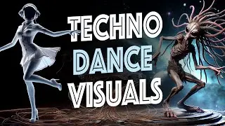 Psychedelic Techno - Dance Music #surreal  #fantasyart  #visuals