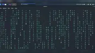 |cmatrix|matrix effect|how to  do martix rain easy method in linux||matrix rain|