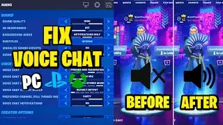 HOW TO FIX GAME CHAT AUDIO IN FORTNITE SEASON 2! (Voice Chat Not Working)