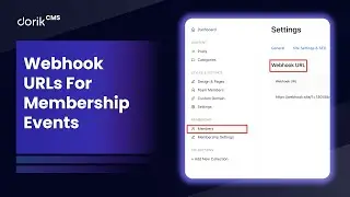 Webhook URL for Membership Events