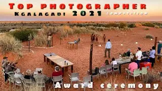 Top wildlife Photographer 2021 Kgalagadi wildlife photo competition award ceremony