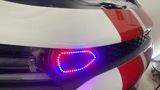 Lightning Trendz Snorkel lights install on Scat Pack