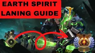 How to RANK UP with Earth Spirit -Dota 2 laning Guide