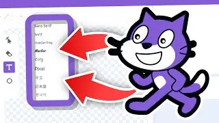 Get ANY Font in SCRATCH 🔠 Tutorial