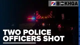 Two Police Officers Were Shot While Trying to Serve a Warrant