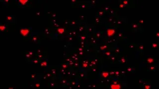 New Red hearts background HD 1080