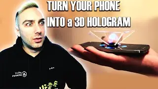 Turn Your SmartPhone Into A 3D Hologram 😳
