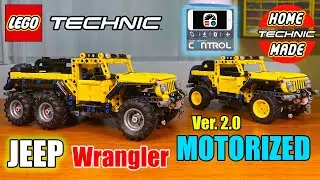 LEGO Technic 42122 Jeep Wrangler MOTORIZED Ver. 2.0 / ЛЕГО Техник 42122 Моторизированный Версия 2.0