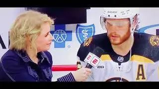 “David Pastrnak” - Bruins Post Game Interview 4/1/23 !!!