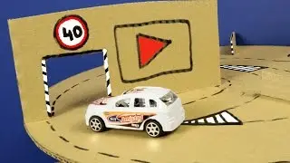 RACING CARDBOARD GAME - HOW TO MAKE AMAZING GAME