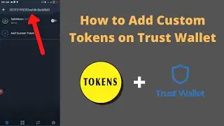 How to Add Custom Token in Trust Wallet | How to Add Custom Tokens on Trust Wallet App | Hindi/Urdu