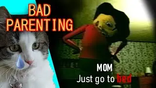 This is a sad game!!!  Bad Parenting 1: Mr. Redface | Indie horror | Gameplay
