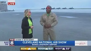 Kenny's got his eye on the sky previewing the 2024 Cleveland National Air Show