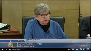 Conference Committee on HF 1938 – Omnibus tax bill - 05/06/23