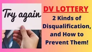 2 Kinds of Disqualification, and How to Prevent Them!