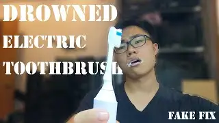 How I fix my drowned electric toothbrush | Fake fix