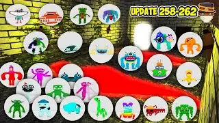 [COMPILATION] How to get ALL UPDATE 258-262 BACKROOMS MORPHS | Roblox