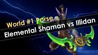 World #1 Elemental Shaman Illidan DPS Parse World of Warcraft Classic TBC