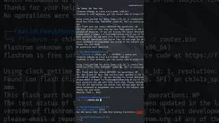 Read/Dump Flash Chip With Flashrom
