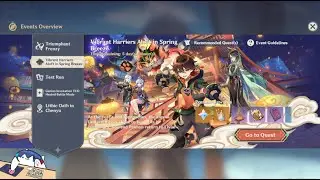 Vibrant Harriers Aloft In Spring Breeze | Genshin Story | ver 4.4