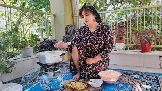 Village Life : Cooking a Healthy Breakfast with Fresh Ingredients