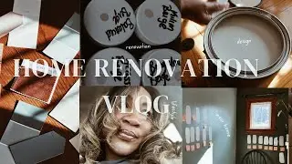 I Bought a House!! | Home Renovation | Design Vlog | Painting the Living Room