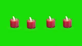 Candle Green Screen Effects | Free Green Screen Candle Video | Candle Flame on Green Screen