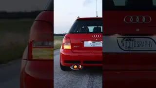 Modern cars don’t launch like this | Insane RS4 B5 launch