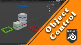 Object Mode: Grab, Rotate, and Scale in Blender