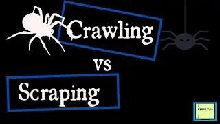 Crawling vs scraping | Difference between scraping and crawling