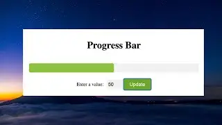 How to Create a Progress Bar with JavaScript, HTML, and CSS | 