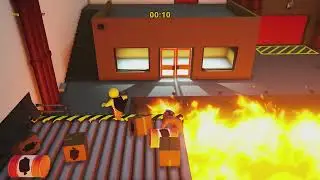 Playing with Fire - GANG BEASTS [Melee] PS5 Gameplay