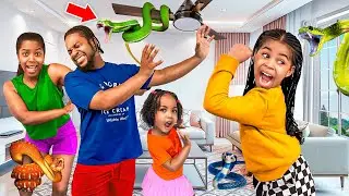 We FOUND SNAKES In Our Home And Got BITTEN 😱 🐍