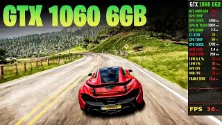 Forza Horizon 4: Ultimate Gaming Experience with GTX 1060 6gb - How Smooth Can it Get?