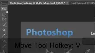 Move Tool (HD) Photoshop Tools Tutorial