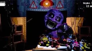 Purple Guy FNaF in Real Time Voice Lines Animated