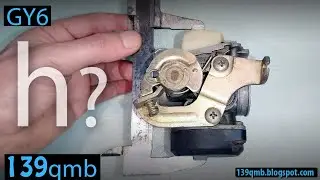 How to adjust the float height of the CVK carburetor | Chinese scooter 139qmb