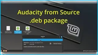 Audacity deb package on Linux Mint | How to create deb package ? #linuxmint #debian #linux