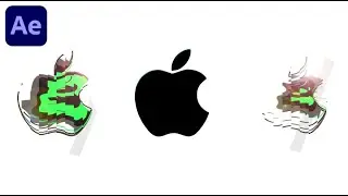Apple Logo Animation In Adobe After Effects - After Effects Tutorial - No Plugins.