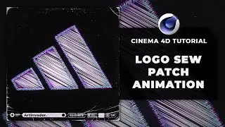 🧵CREATE STUNNING VISUALS! AMAZING ADIDAS LOGO SEW PATCH ANIMATION 🧵 -  20# Cinema 4D Tutorial
