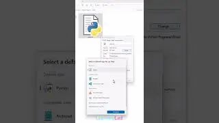 How to Run Python Programs ( .py Files ) on Windows 11 Computer #learnpython #pythonlearning