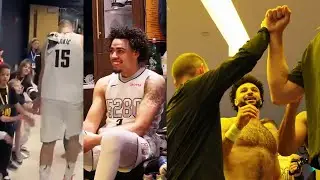 Nuggets locker room scenes after forcing Game 7 vs OKC Thunder