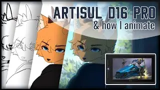 How I animate that 1 scene from Lotus eater meme (+ Artisul D16 Pro)