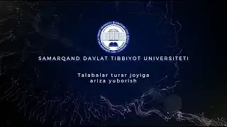 SamDTU Talabalar turar joyiga onlayn ariza berish