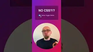 Native Input Toggle Switch #css #html